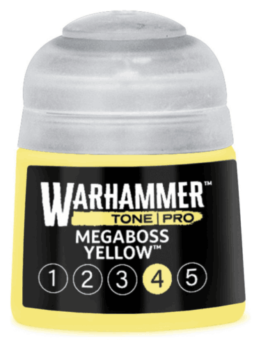 Farba bazowa Warhammer Tone Pro (Megaboss Yellow 4) - żółty