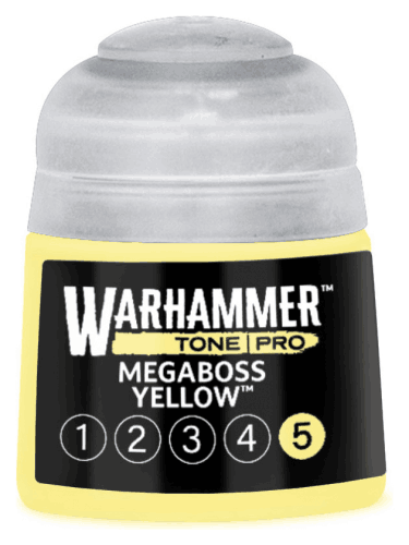 Farba bazowa Warhammer Tone Pro (Megaboss Yellow 5) - żółty