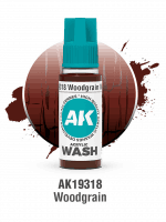 AK Wash (Woodgrain) - farba cieniująca, motyw drewna