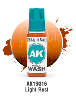 AK Wash (Light Rust) - farba cieniująca, jasna rdza