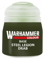 Warhammer Colour Base Paint (Steel Legion Drab) - brązowy