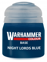 Warhammer Colour Base Paint (Night Lords Blue) - niebieski