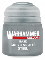Warhammer Colour Base Paint (Grey Knights Steel) - szary