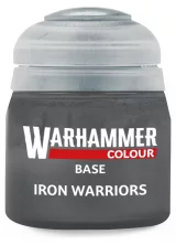 Farba Citadel Base Paint (Iron Warriors) - szary