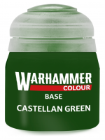 Warhammer Colour Base Paint (Castellan Green) - zielony