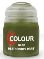 Citadel Base Paint (Death Korps Drab) - zielony