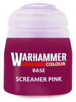 Warhammer Colour Base Paint (Screamer Pink) - różowy