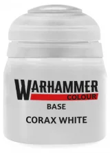 Warhammer Colour Base Paint (Corax White) - biały