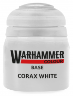 Warhammer Colour Base Paint (Corax White) - biały