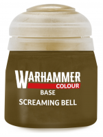 Warhammer Colour Base Paint (Screaming Bell) - brązowy