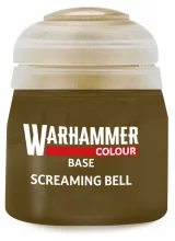 Warhammer Colour Base Paint (Screaming Bell) - brązowy