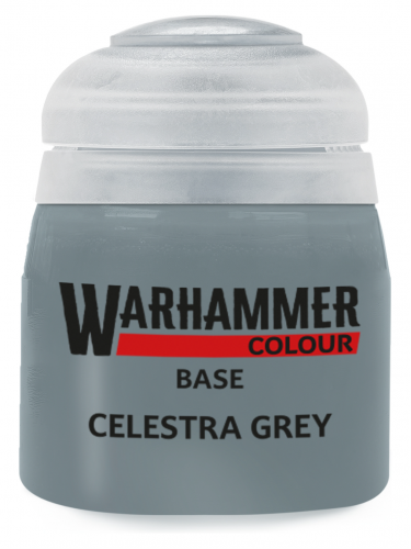 Warhammer Colour Base Paint (Celestra Grey) - szara