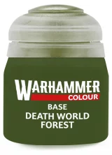 Warhammer Colour Base Paint (Deathworld Forest) - zielony