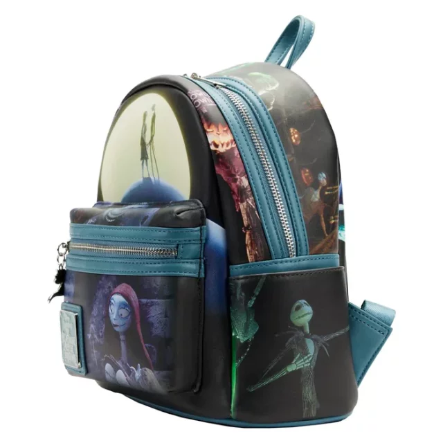 Batoh The Nightmare Before Christmas - Movie Scenes Mini Backpack (Loungefly)