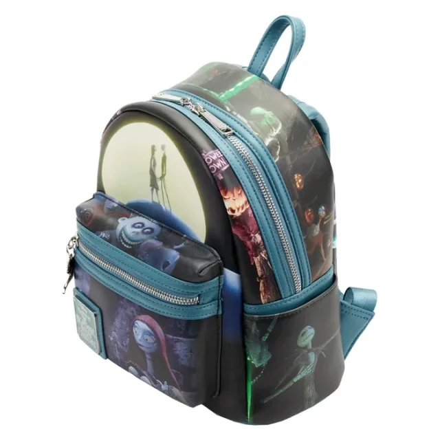 Batoh The Nightmare Before Christmas - Movie Scenes Mini Backpack (Loungefly)