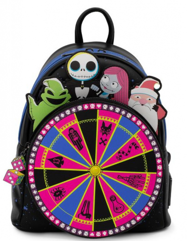 Plecak The Nightmare Before Christmas - Oogie Boogie Wheel (Loungefly)