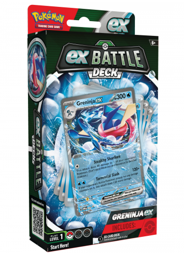 Gra karciana Pokémon TCG - Greninja ex Battle Deck