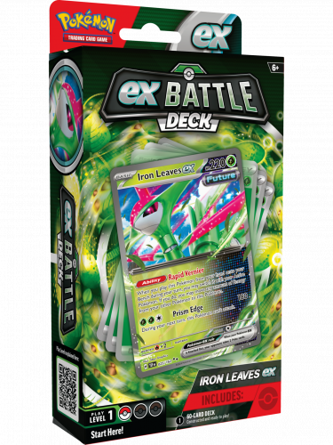 Gra karciana Pokémon TCG - Iron Leaves ex Battle Deck