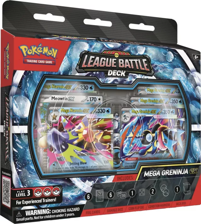 Gra karciana Pokémon TCG: Mega Greninja ex League Battle Deck - Kolekcjonerska gra karciana TCG