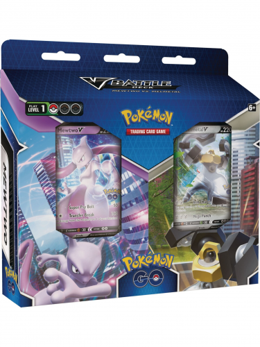 Gra karciana Pokémon TCG: Pokémon GO - V Battle Deck Mewtwo V vs. Melmetal V