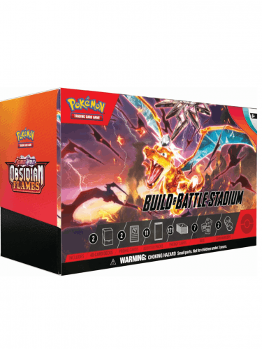 Gra karciana Pokémon TCG: Scarlet & Violet - Obsidian Flames Build & Battle Stadium
