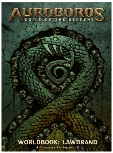 Książka Auroboros: Coils of the Serpent - Worldbook: Lawbrand