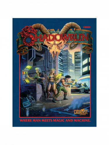 Książka Shadowrun: First Edition - 35th Anniversary ENG