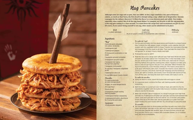 Kuchařka Dragon Age - The Official Cookbook