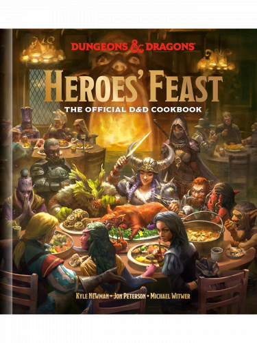 Książka kucharska Dungeons & Dragons - Heroes' Feast (The Official D&D Cookbook) ENG