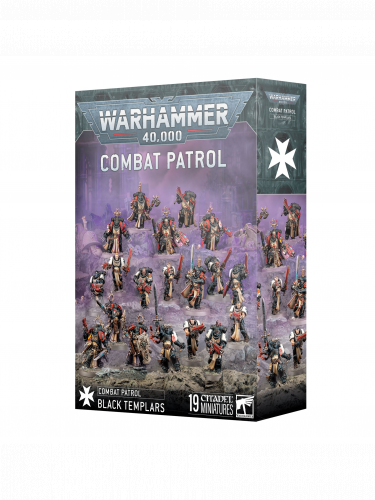 W40k: Combat Patrol - Black Templars (19 figurek)