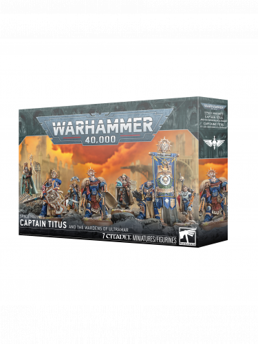 W40k: Space Marines - Captain Titus and the Wardens of Ultramar (7 figurek)