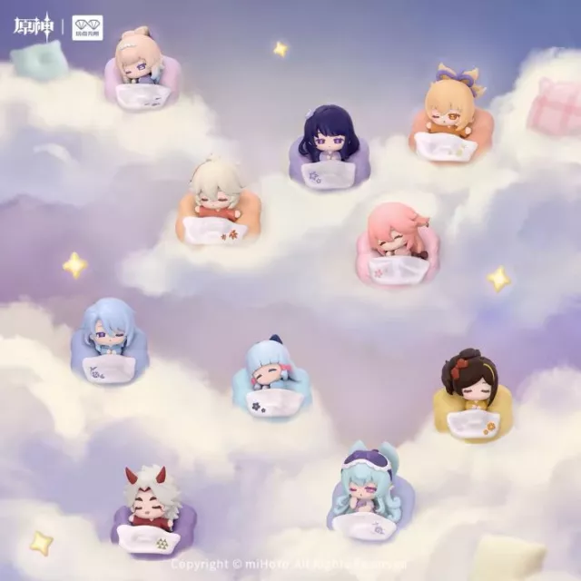 Figurka Genshin Impact - Cloud Pillow Dreamland Magnet 3D Blind Box (losowy wybór) - Magnesy