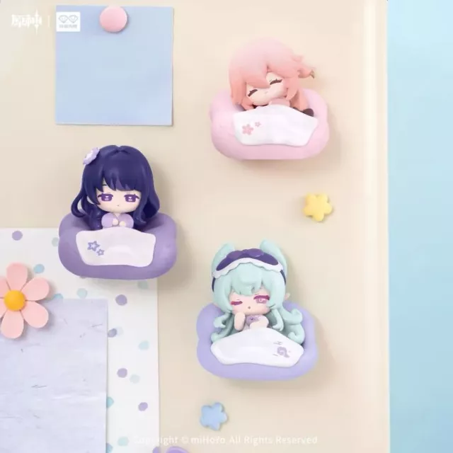 Figurka Genshin Impact - Cloud Pillow Dreamland Magnet 3D Blind Box (losowy wybór) - Magnesy