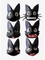 Magnes Ghibli (Kiki's Delivery Service) - Jiji Face Blind Box (losowy wybór) - Magnesy