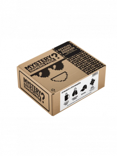 Mystery Gamers Pack - Bejsbolówka, puzzle, breloczek Funko, kubek zmieniający kolor