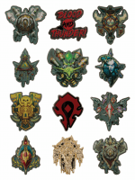 Przypinka World of Warcraft - Horde (losowy wybór)