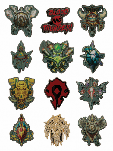 Przypinka World of Warcraft - Horde (losowy wybór)
