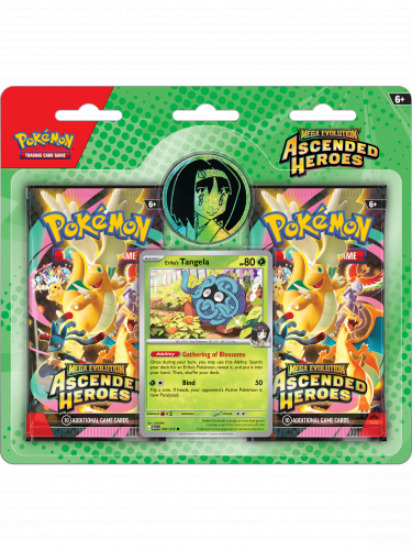 Gra karciana Pokémon TCG: Mega Evolution - Ascended Heroes Erika 2-Pack Blister