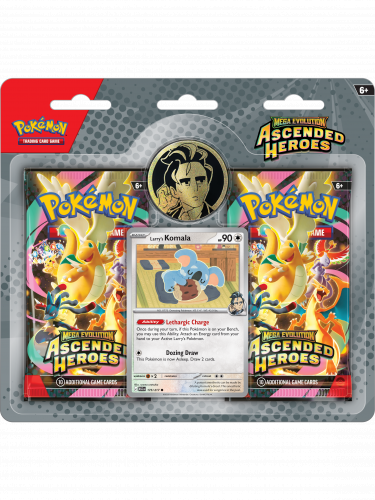 Gra karciana Pokémon TCG: Mega Evolution - Ascended Heroes Larry 2-Pack Blister