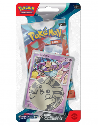 Gra karciana Pokémon TCG: Scarlet & Violet - Paradox Rift Checklane Blister booster (Sinistea)