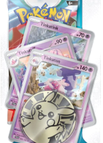 Gra karciana Pokémon TCG: Scarlet & Violet - Paradox Rift Premium Checklane Blister booster (Tinkaton)