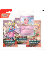Gra karciana Pokémon TCG: Scarlet & Violet Temporal Forces - 3-Pack Blister booster (Cleffa)