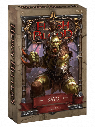 Gra karciana Flesh and Blood TCG: Heavy Hitters - Kayo Blitz Deck