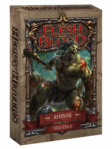 Gra karciana Flesh and Blood TCG: Heavy Hitters - Rhinar Blitz Deck