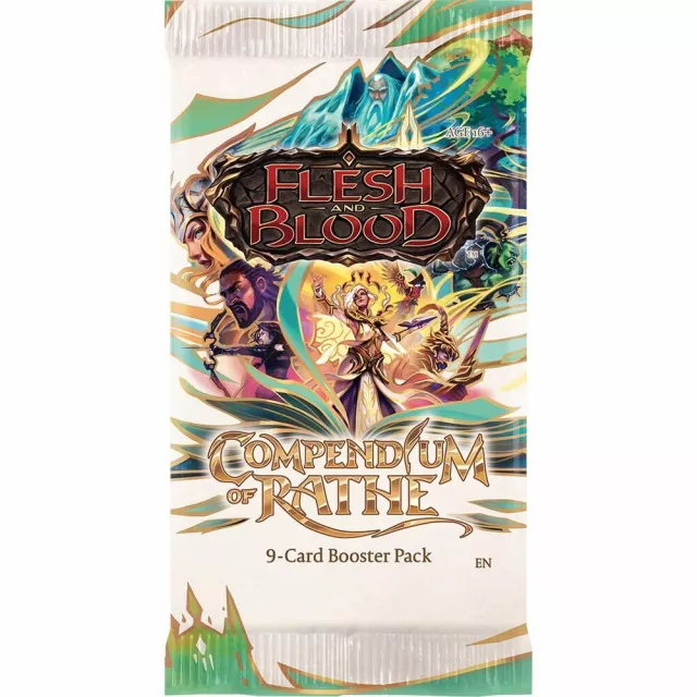Gra karciana Flesh and Blood TCG: Compendium of Rathe - Booster - Kolekcjonerska gra karciana TCG