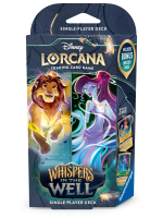 Gra karciana Lorcana: Whispers in the Well - Amber / Emerald Starter Deck (Simba & Megara)