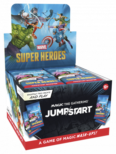 Gra karciana Magic: The Gathering Marvel Super Heroes - Jumpstart Booster Box (24 boosterów)