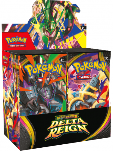 Gra karciana Pokémon TCG: Mega Evolution - Delta Reign - Booster Box (36 boosterów)