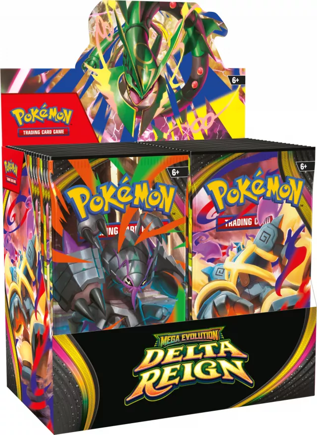 Gra karciana Pokémon TCG: Mega Evolution - Delta Reign - Booster Box (36 boosterów) - Kolekcjonerska gra karciana TCG