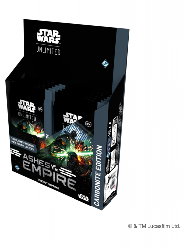 Gra karciana Star Wars: Unlimited - Ashes of the Empire Carbonite Booster Box (12 boosterów)